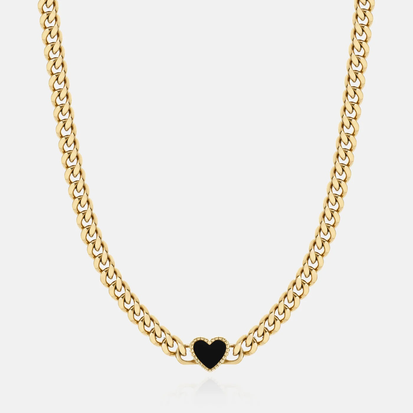 Eclipse Heart Necklace – Talisman of Sacred Boundaries