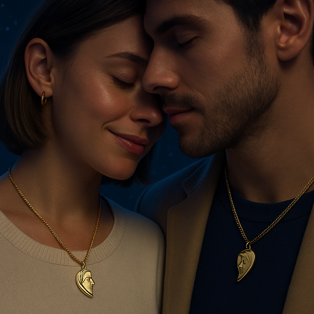 Celestial Bond Necklace – Soulmate Necklaces for Cosmic Connection