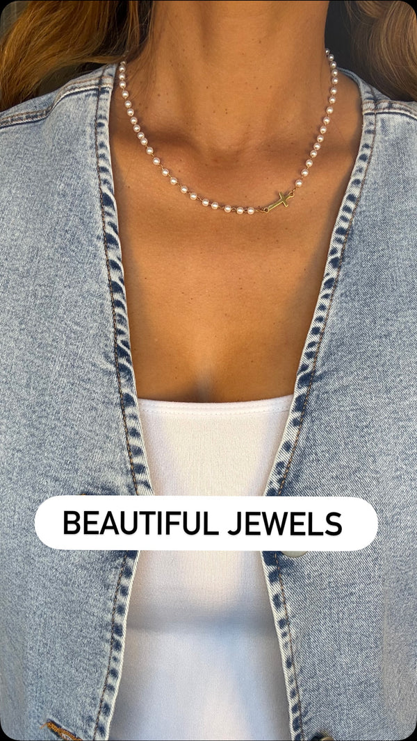 I honestly think this is one of the most meaningful jewelry sets I’ve ever owned. ✨
<br><br>
I’ve fallen in love with this stunning pearl cross necklace and matching bracelet from Lunavere. The combination of delicate freshwater pearls, timeless gold details, and the dainty cross design creates such an elegant, feminine look that goes with everything.
<br><br>
What makes it even more special? It’s made to last without tarnishing, so I can wear these pieces daily without worrying about them losing their beauty. The quality is incredible, and I’ve received so many compliments every time I wear them. Even my family and friends keep asking where they’re from!
<br>
If you’re looking for meaningful, faith-inspired jewelry that’s both timeless and effortlessly elegant, this set is truly something special. 🤍
<br>
#Lunavere #PearlJewelry #CrossNecklace #FaithInspiredStyle #DaintyJewelry