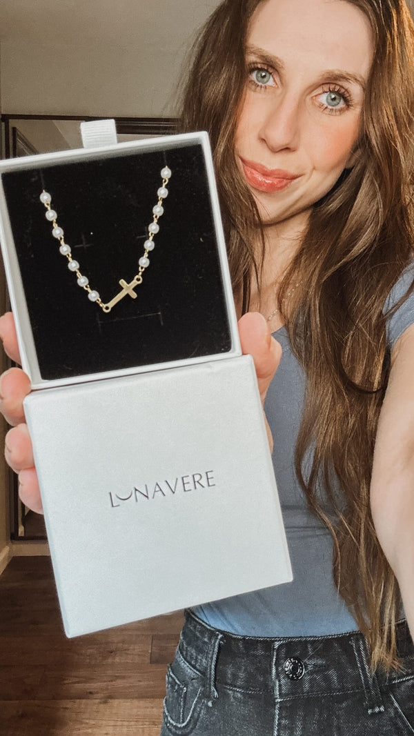 Loving this new cross set so much 🤍
<br><br>

#gifted